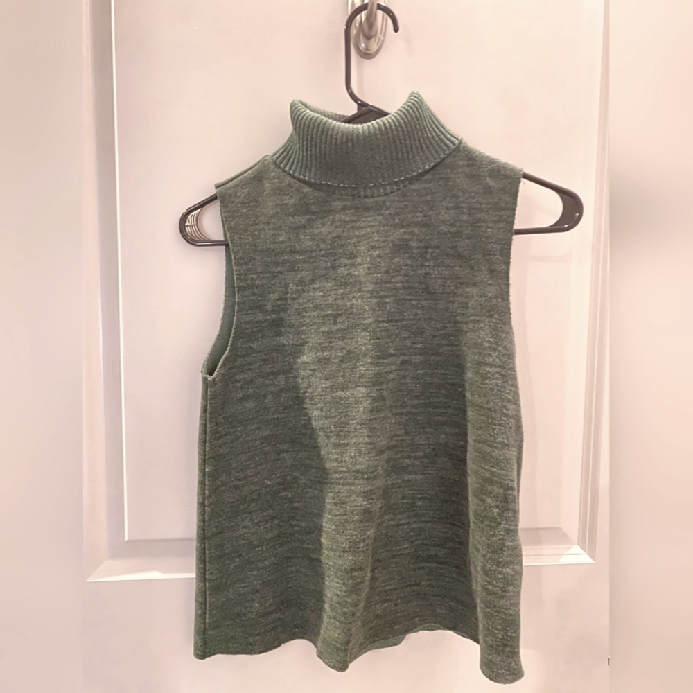 Green Zara Turtle Neck